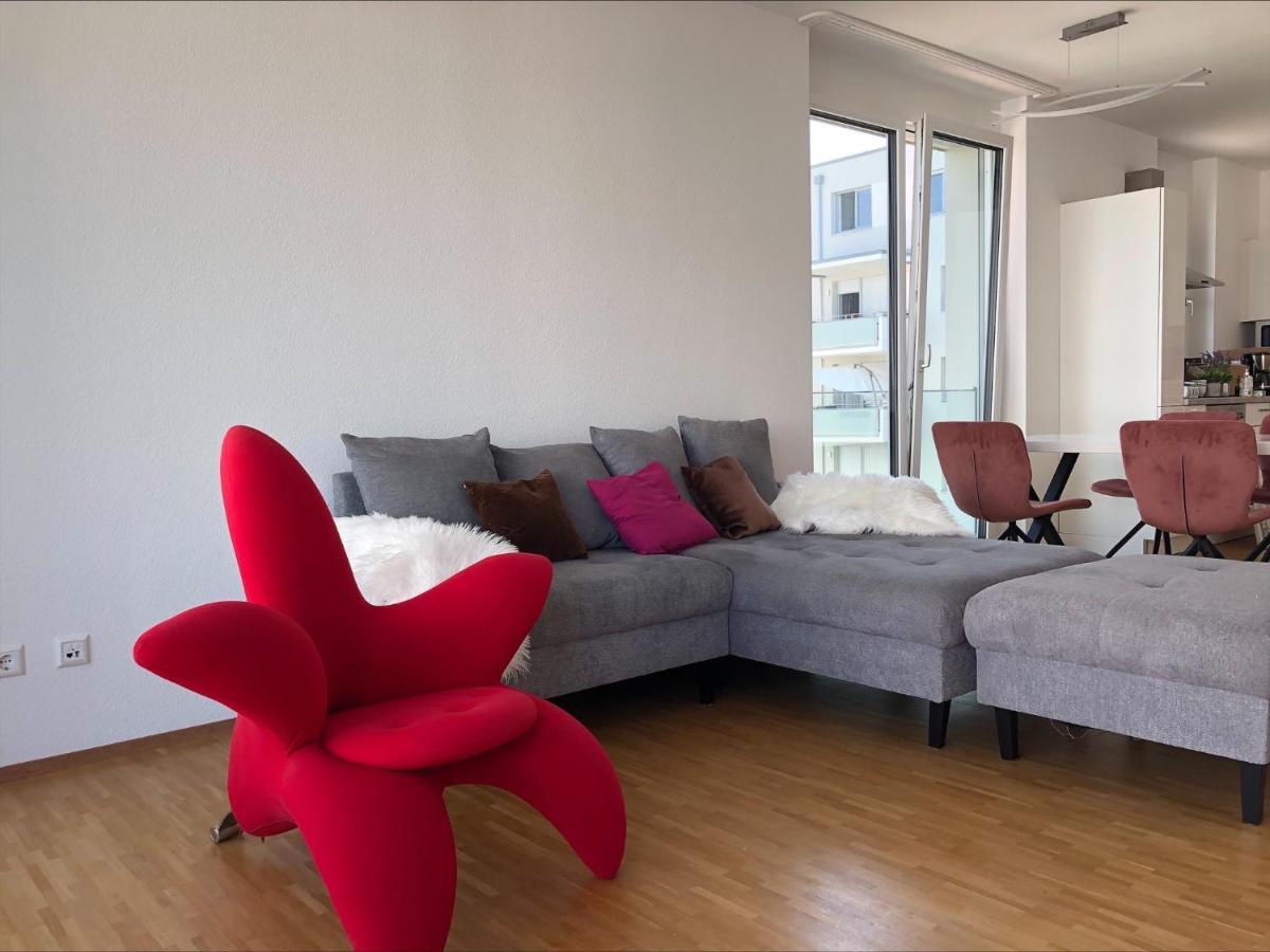 Moderne Alpenblick Apartment Friedrichshafen Luaran gambar
